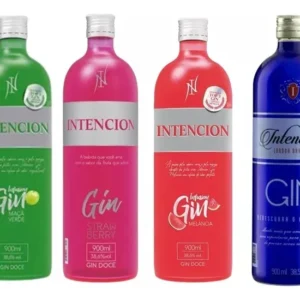 Gin Intencion Sabores Tradicional London Dry 900ml - Sabores